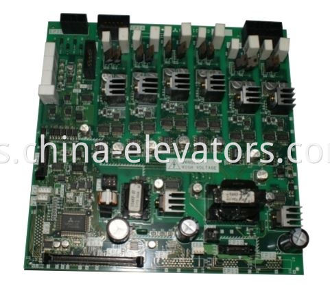 Tablero de conductor del elevador Mitsubishi Maxize KCR-1011d Mitsubishi MAXIZE Elevator Driver Board KCR-1011D
